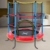 Ultrasport Kinder Indoortramplin Jumper 140 Inklusiv Sicherheitsnetz, Rot/Blau, 33070000065P - 6