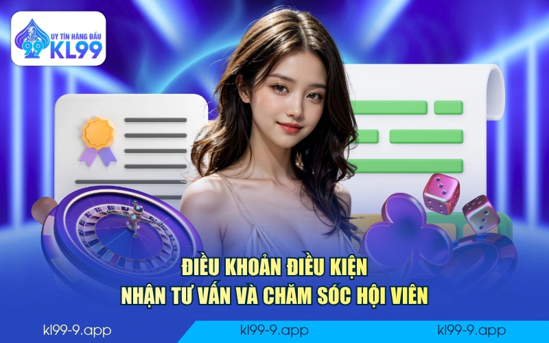 Điều khoản điều kiện nhận tư vấn và chăm sóc hội viên